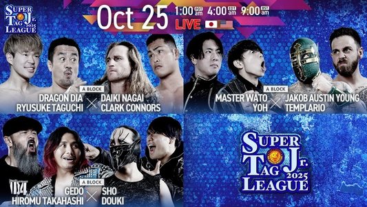 NJPW Super Junior Tag League 2025 - Day 3