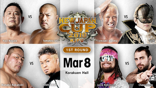 NJPW New Japan Cup 2019 - Day 1