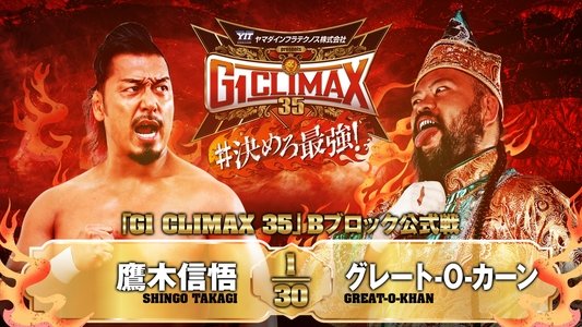 NJPW G1 Climax 35: Day 2