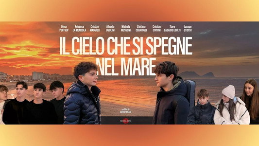 Il cielo che si spegne nel mare