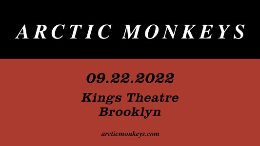 Arctic Monkeys Live at Kings Theatre
