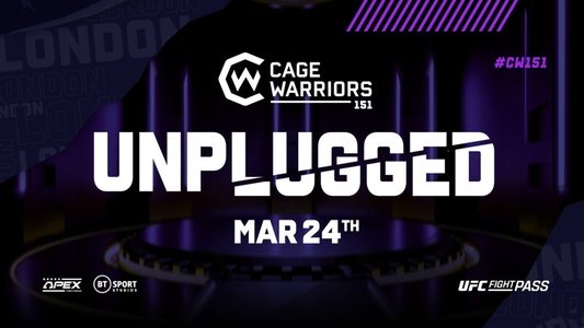 Cage Warriors 151: Unplugged