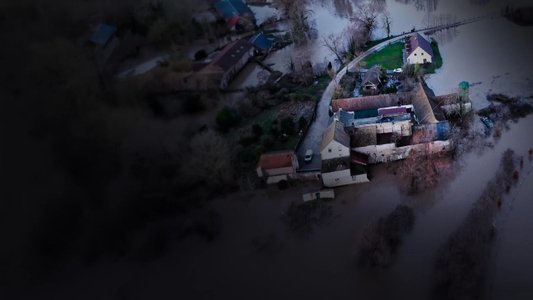 Inondations dans le Pas-de-Calais, premiers refugiés climatiques ?