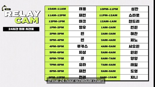 NCT 24hr RELAY CAM