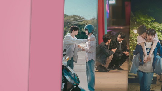 복숭아 꽃이 피었습니다