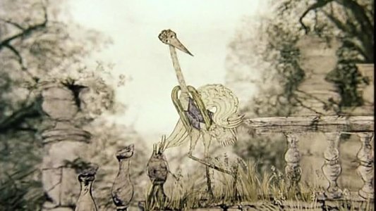 Цапля и журавль