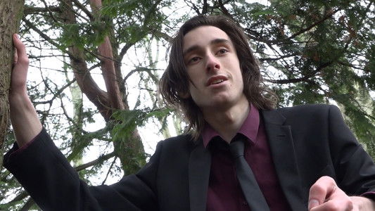 The Man in the Black Suit