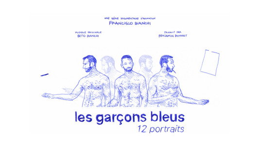 Les garçons bleus : 12 portraits