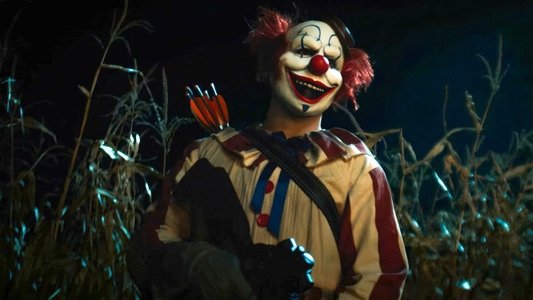 Clown in a Cornfield