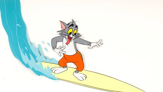 Surf-Bored Cat