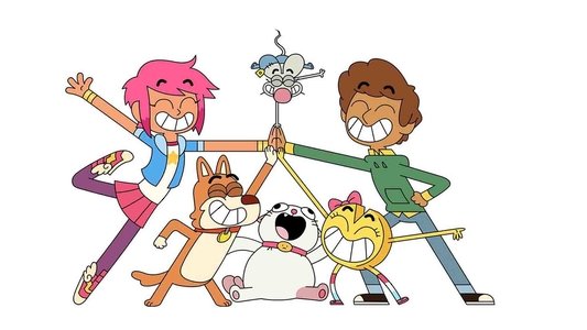 Boy Girl Dog Cat Mouse Cheese
