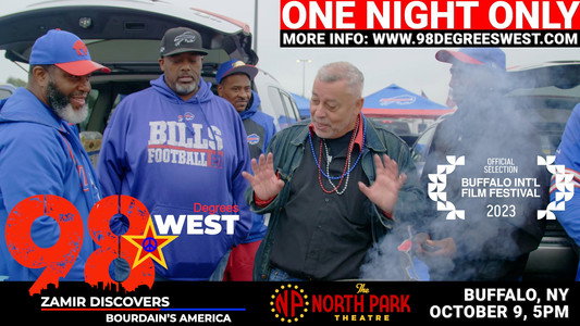 98 Degrees West - Zamir Discovers Bourdain's America