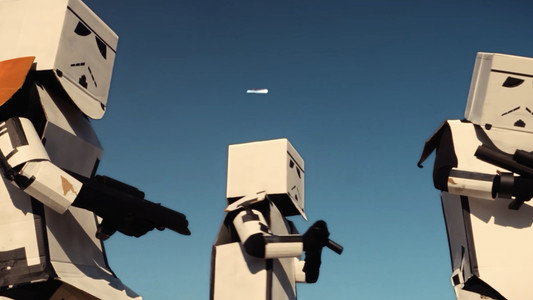 Cardboard Star Wars: A New Hope