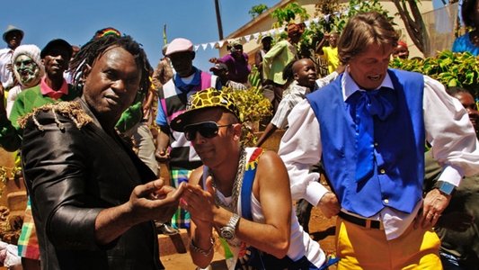 Sean Banan inuti Seanfrika