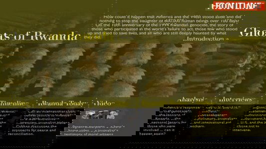 Ghosts of Rwanda