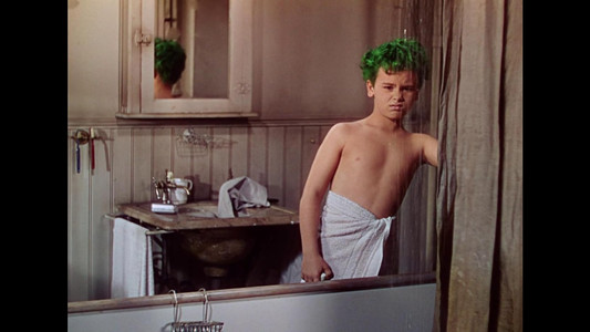 The Boy with Green Hair