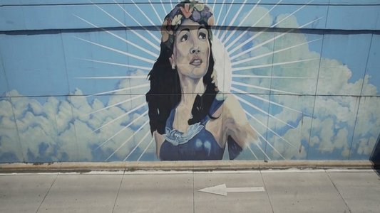 La imagen santa
