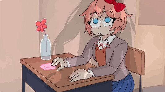 WHAT DID MONIKA SAY TO SAYORI? (Doki Doki Literature Club Plus Animation)