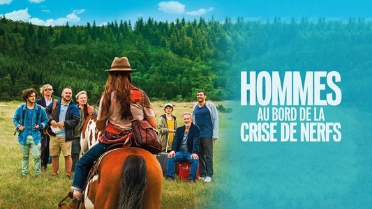 Hommes au bord de la crise de nerfs