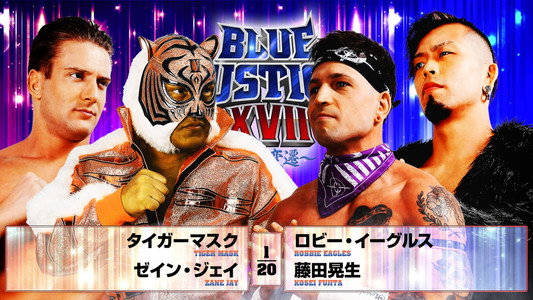 NJPW Yuji Nagata Produce Blue Justice XVII ~ Aoyi Transition ~