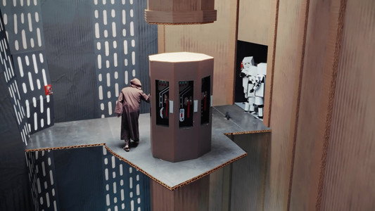 Cardboard Star Wars: A New Hope
