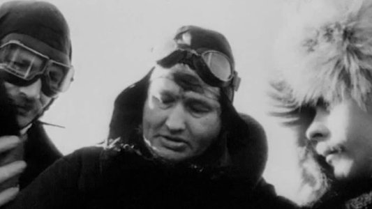 Переход товарища Чкалова через Северный полюс