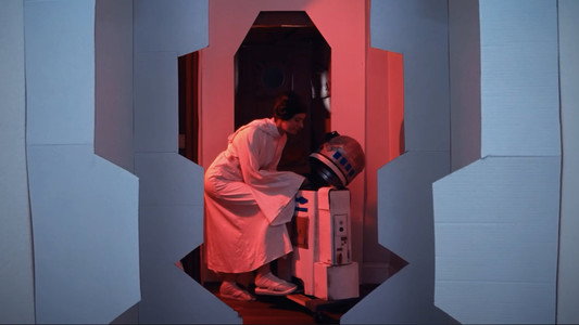 Cardboard Star Wars: A New Hope