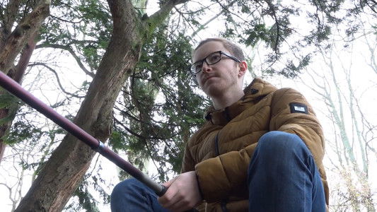 The Man in the Black Suit