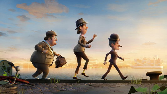 Olsen Banden på de bonede gulve