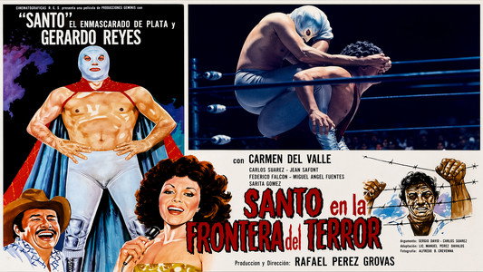 Santo en la frontera del terror