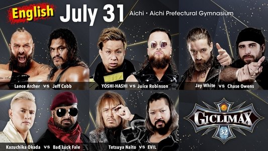 NJPW G1 Climax 32: Day 9