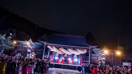 BiSH 音楽と行こう at 宮地嶽神社