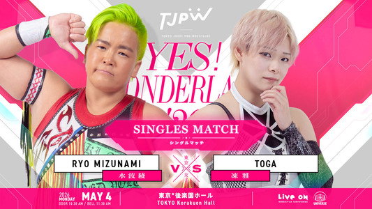TJPW YES！ WONDERLAND '26