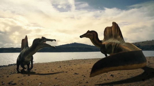 Sur la Terre des Dinosaures