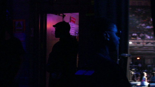 Behind the Curtain at Black Carpet III