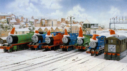 Thomas de Stoomlocomotief: Vrolijk Kerstfeest!