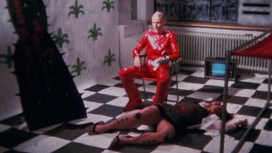 Rote Ohren fetzen durch Asche