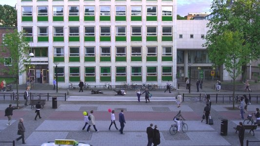 Händelse vid bank