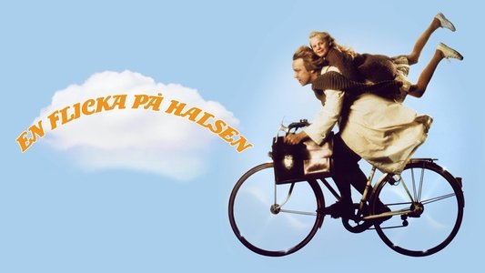 En flicka på halsen