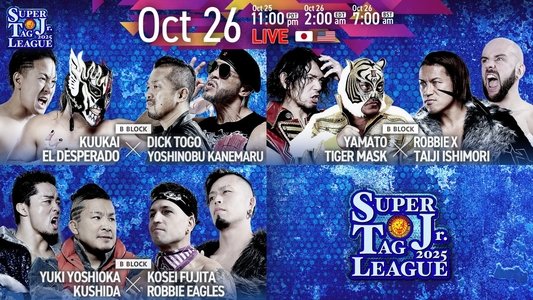 NJPW Super Junior Tag League 2025 - Day 4