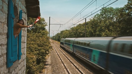 La femme et le TGV