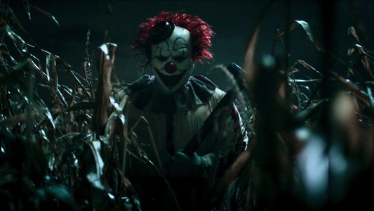 Clown in a Cornfield