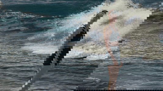 Young Woman and the Sea