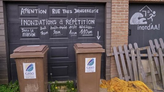 Inondations dans le Pas-de-Calais, premiers refugiés climatiques ?