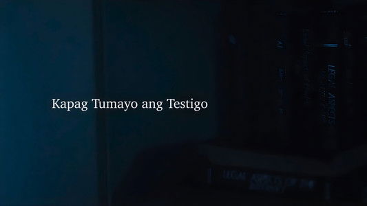 Kapag Tumayo Ang Testigo