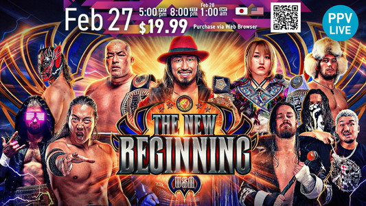 NJPW The New Beginning USA 2026