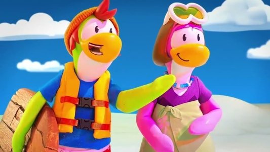 Club Penguin Monster Beach Party