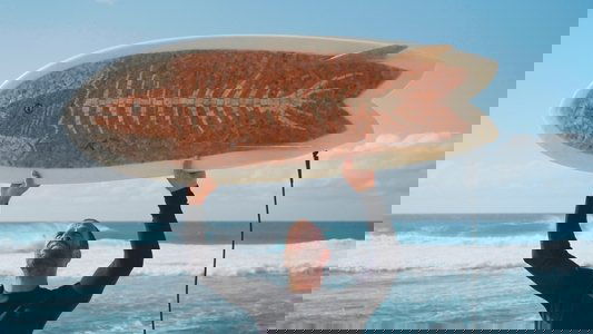 The Cigarette Surfboard