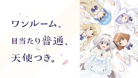 ワンルーム、日当たり普通、天使つき。