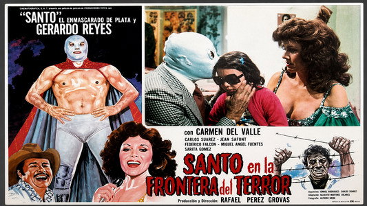 Santo en la frontera del terror